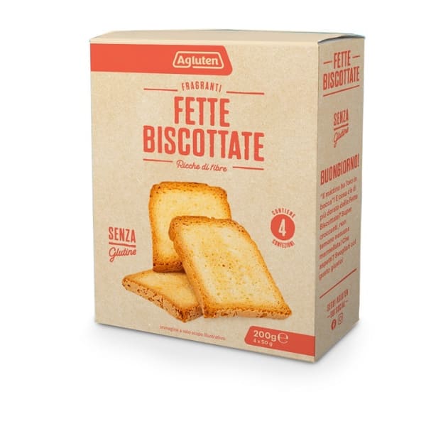 AGLUTEN FETTE BISCOTTATE 200G
