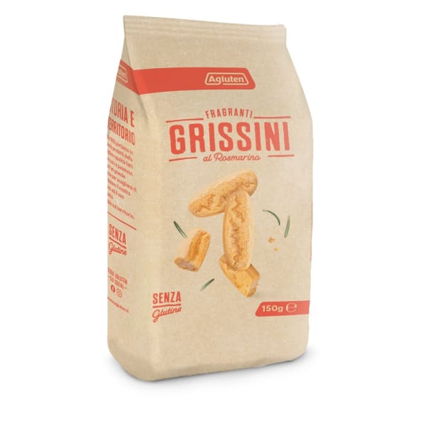 AGLUTEN GRISSINI ROSMARINO150G