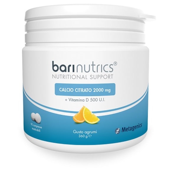 BARINUTRICS CALCIO AR/LIM90CPR