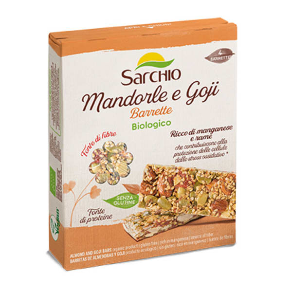 BARRETTE MANDORLE E GOJI 4X20G