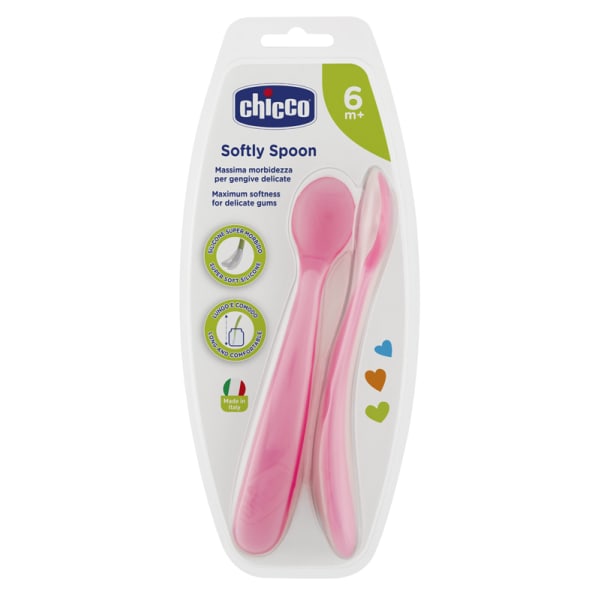 CHICCO CUCCHIAIO SIL FEMMIN 6M