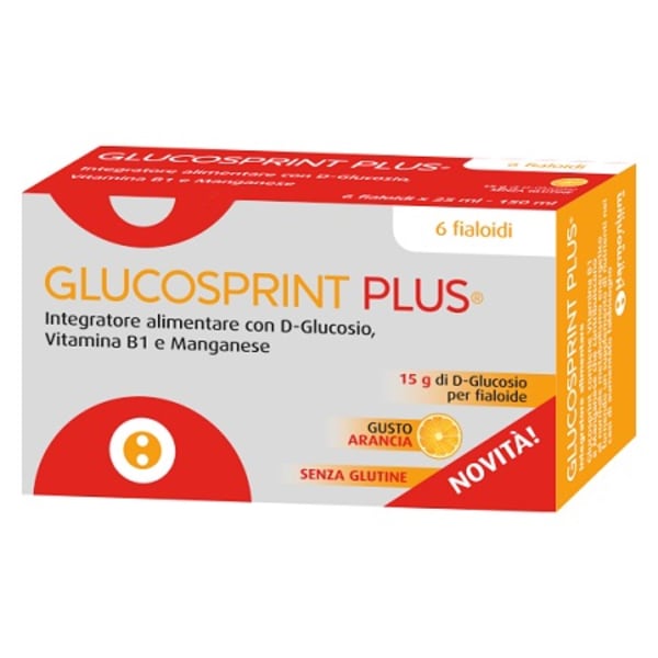 GLUCOSPRINT PLUS ARANCIA 6F