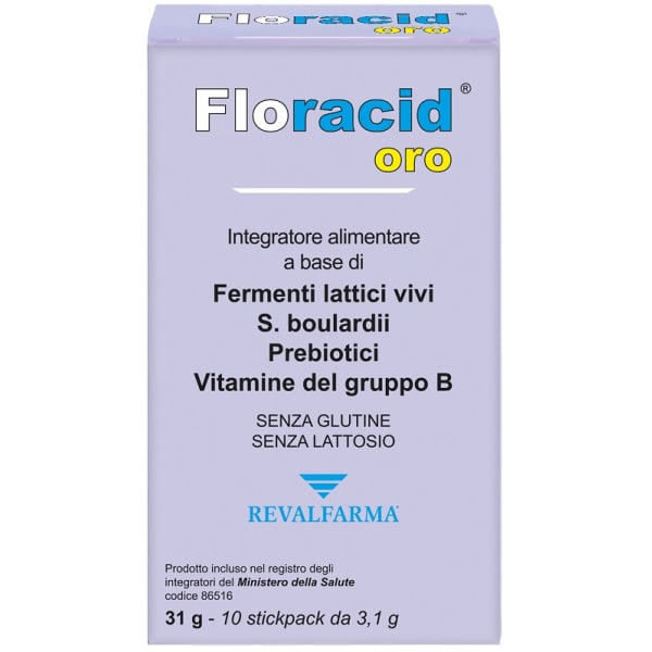 FLORACID OROSOLUBILE 10STICK