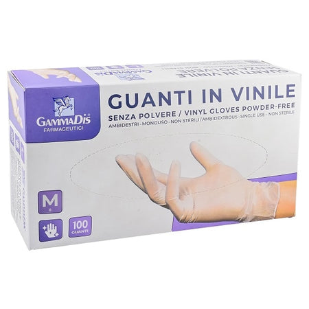 GAMMADIS GUANTI VINIL S/P M