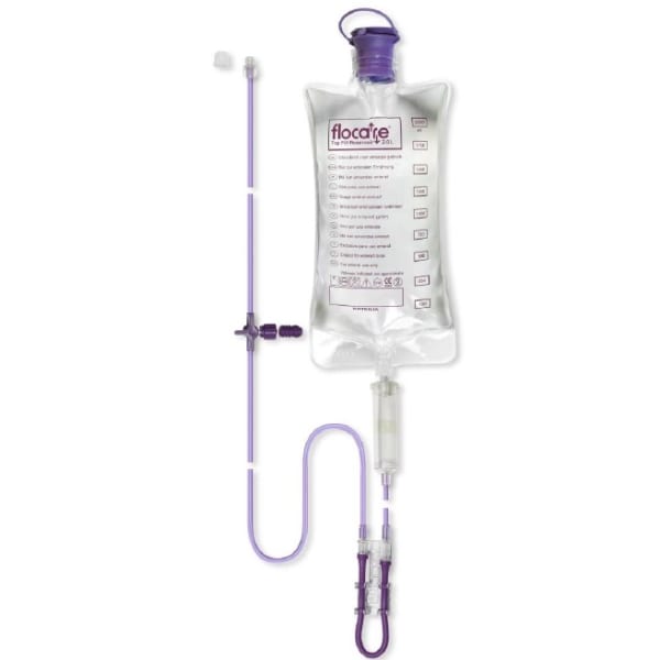 FLOCARE SACCA C/DEFLUS 2L INF