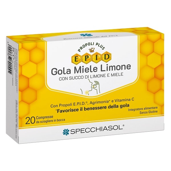 EPID GOLA MIELE LIMONE 20CPR