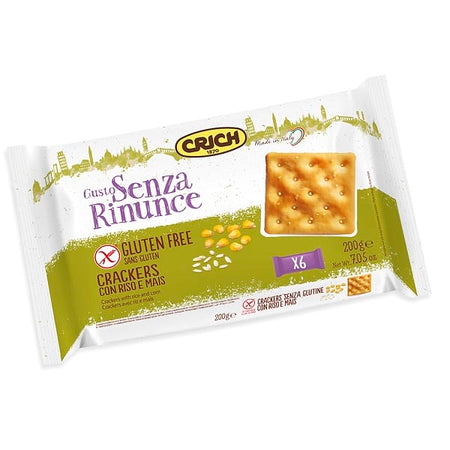 GUSTO S/RINUNCE CRACKERS 200G