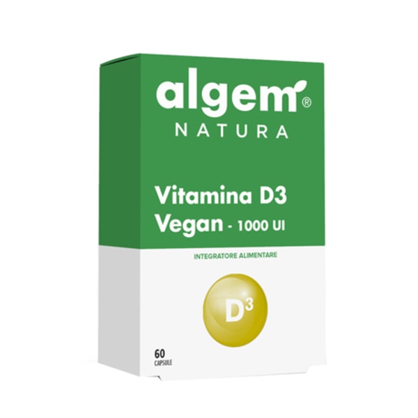 VITAMINA D3 VEGAN 1000 UI 60CP