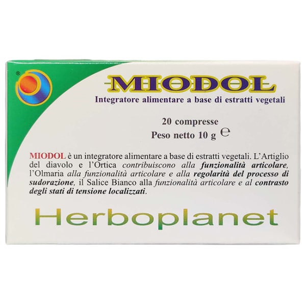 MIODOL 20CPR BLISTER 10G