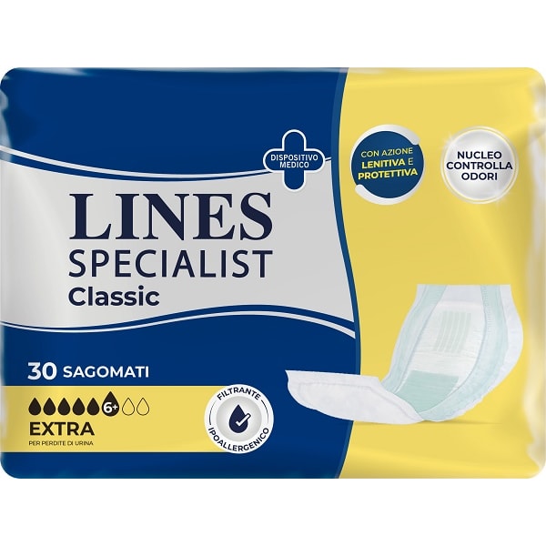 LINES CLAS SAGOMATO EXTRA 30PZ
