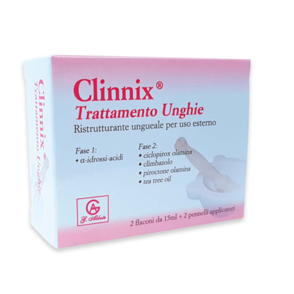 Clinnix trattamento ungh2x15ml