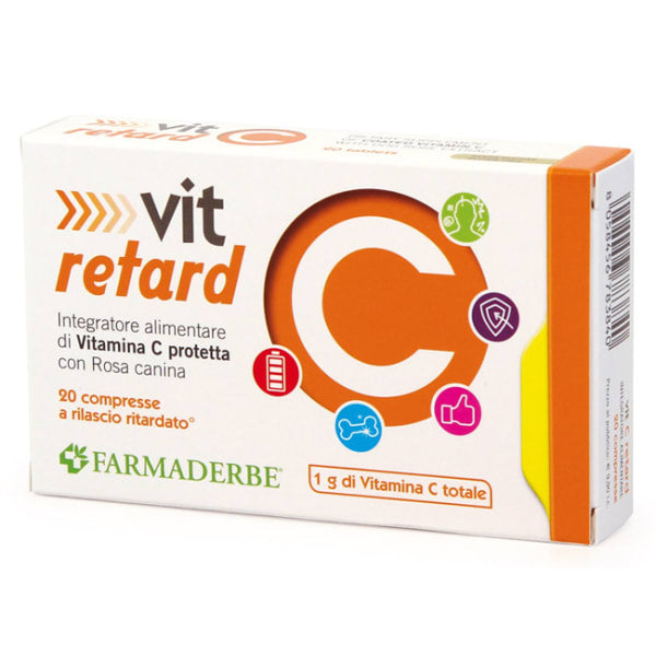 VIT C RETARD 20CPR