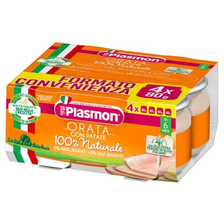 PLASMON ORATA C/PATATE 4X80G