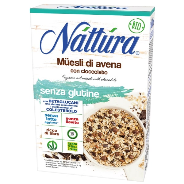 NATTURA MUESLI DI AVENA C/CIOC
