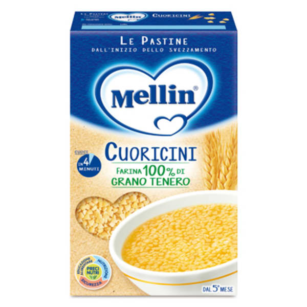 MELLIN PASTA CUORICINI 320G