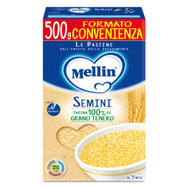 MELLIN PASTA SEMINI 500G