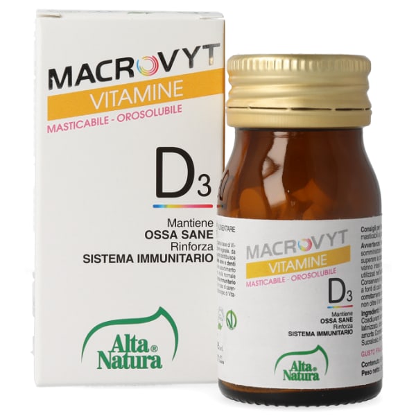 Macrovyt vitamina d3 veg 60cpr