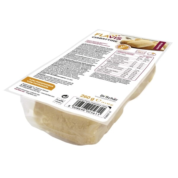 FLAVIS CIABATTINE 4X65G