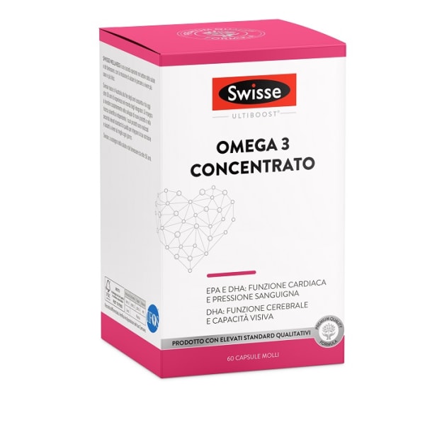 SWISSE OMEGA 3 CONC 60CPS
