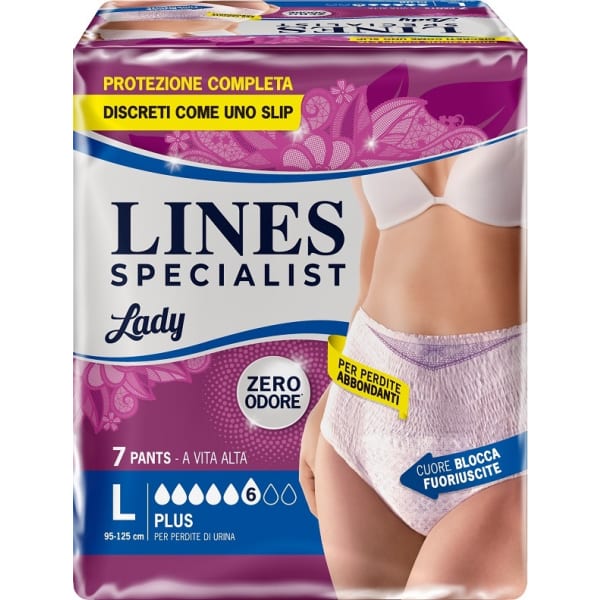 LINES SP PANTS LADY PLUS L 7PZ