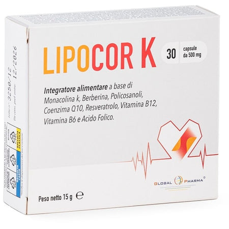 LIPOCOR K 30CPS