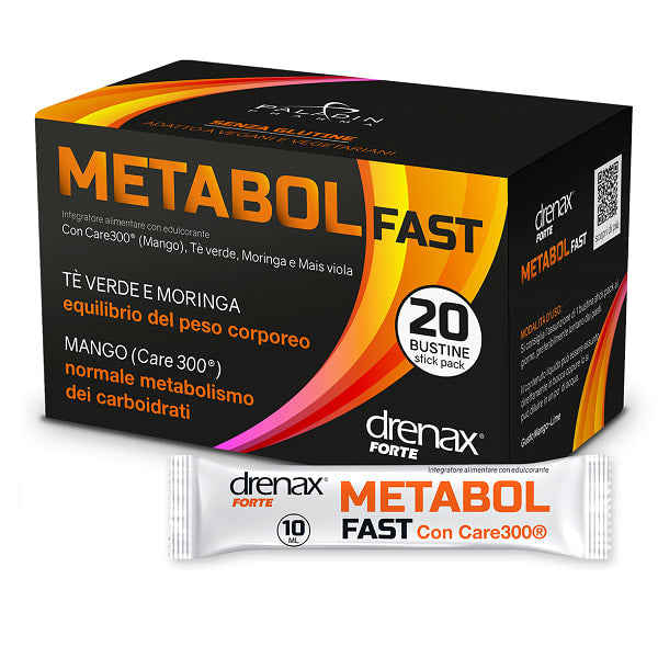 Drenax metabol fast 20 stick p