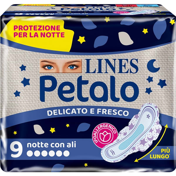 LINES PETALO BLU NOTTE 9PZ