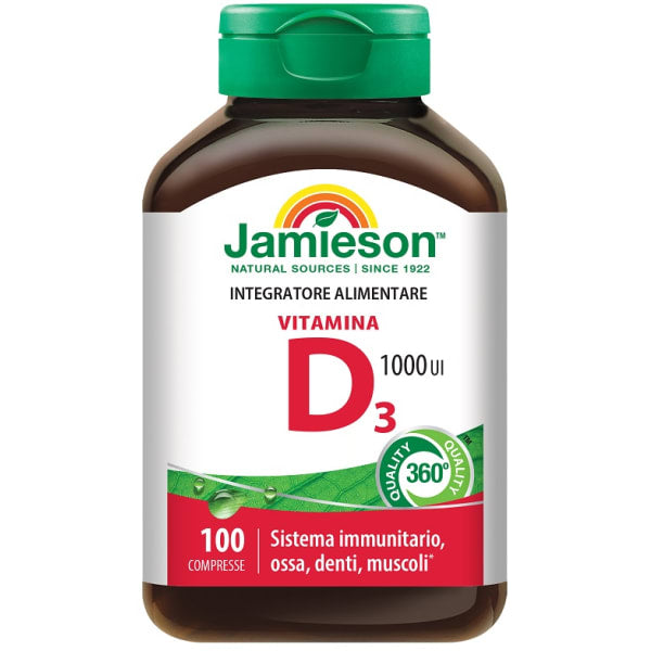 JAMIESON VIT D3 1000 100CPR
