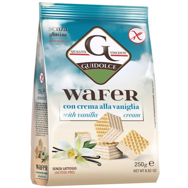 WAFER CREMA VANIGLIA 250G