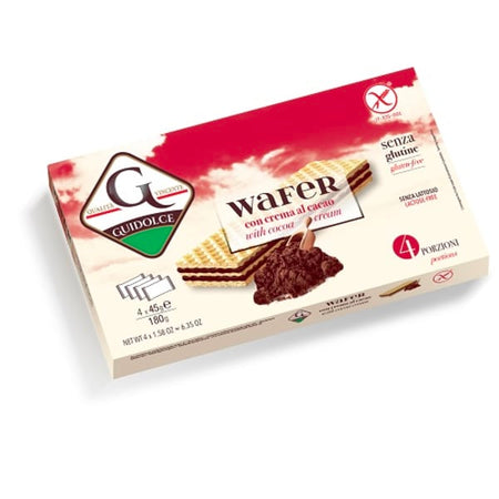 WAFER CREMA CACAO 4X45G