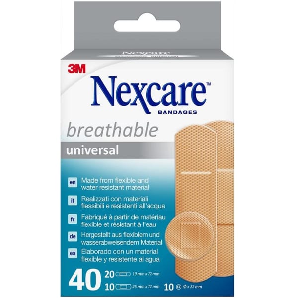 NEXCARE CER UNIV ASSORT 40P