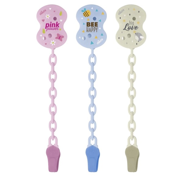 CH CLIP C/CATENELLA MIX COLORS