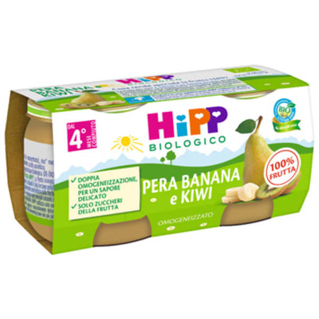 HIPP BIO OMOG KIWI/BAN/PE2X80G