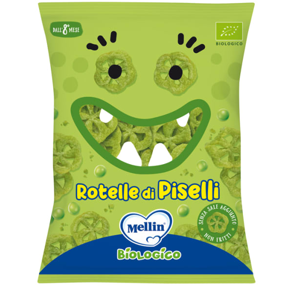 MELLIN SNACK BIO ROT PISEL 20G