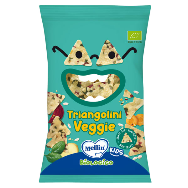 MELLIN SNACK BIO TRIANG VEG30G