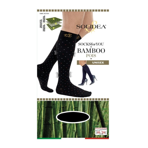 SOCKS FY BAMBOO POIS NERO S