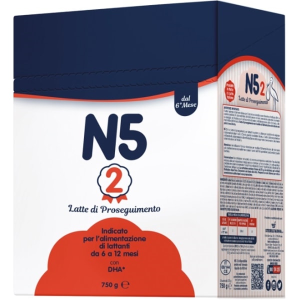 N5 2 LATTE POLVERE 6/12M 750G