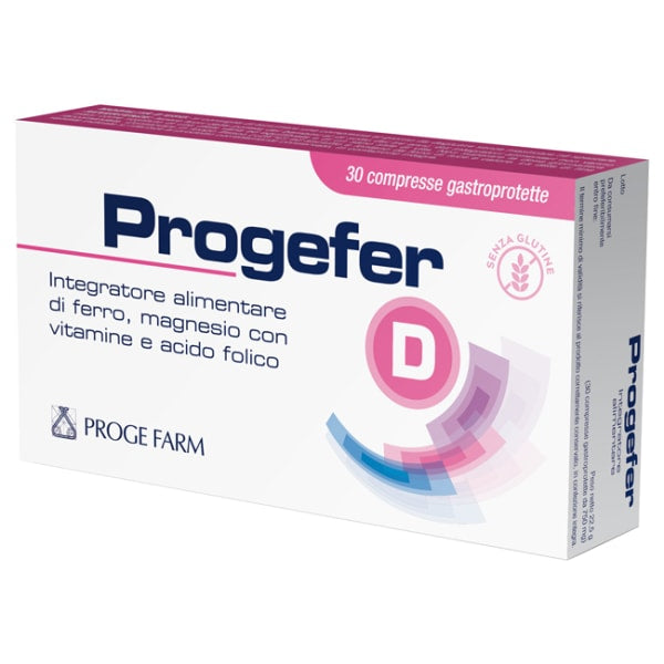 PROGEFER D 30CPR GASTROPROT