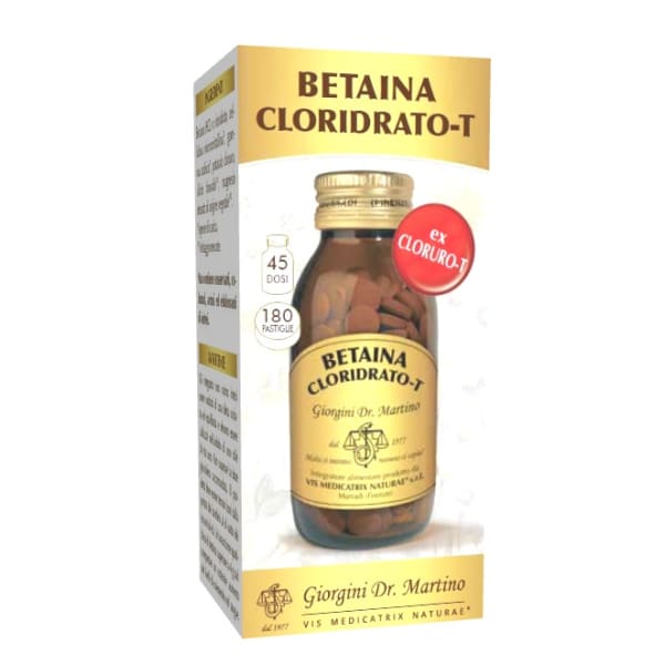 BETAINA CLORIDRATO-T 180PAST