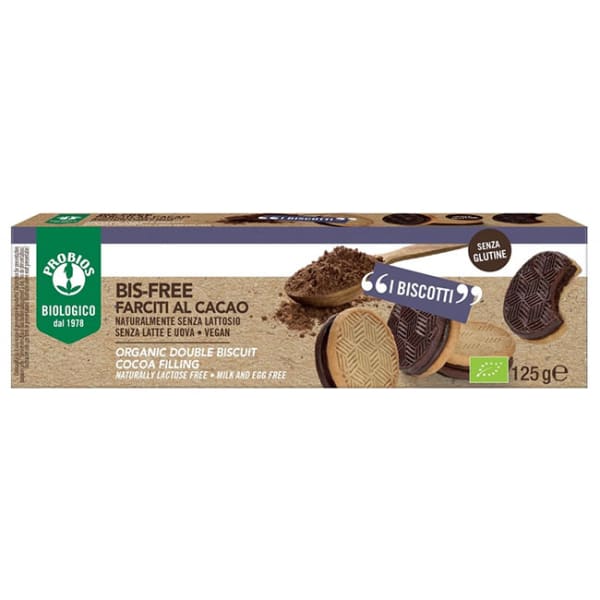 BIS FREE FARCITI AL CACAO 125G