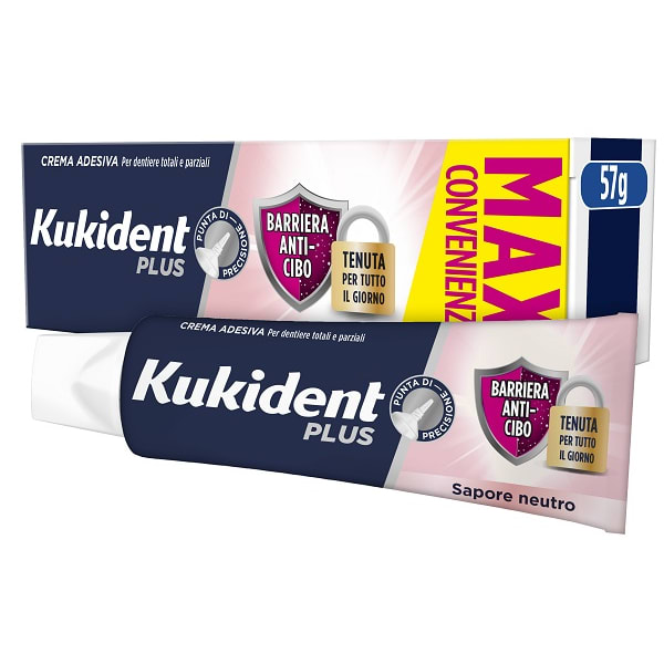 KUKIDENT PLUS BARRI A/CIBO 57G
