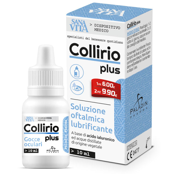 Sanavita collirio plus 10ml
