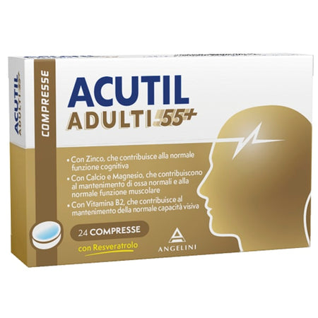 Acutil adulti 55+ 24cpr