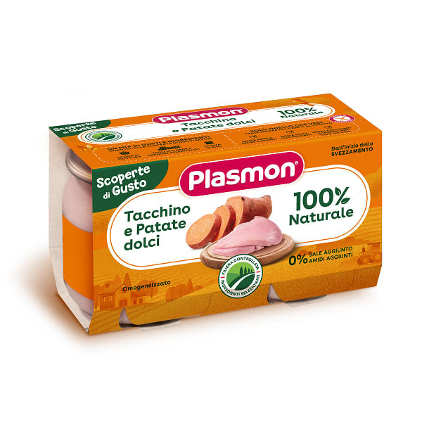 Plasmon omog tacchino patat2pz