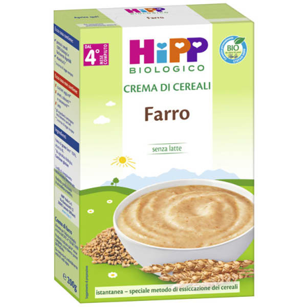 HIPP BIO CREMA CRL FARRO 200G