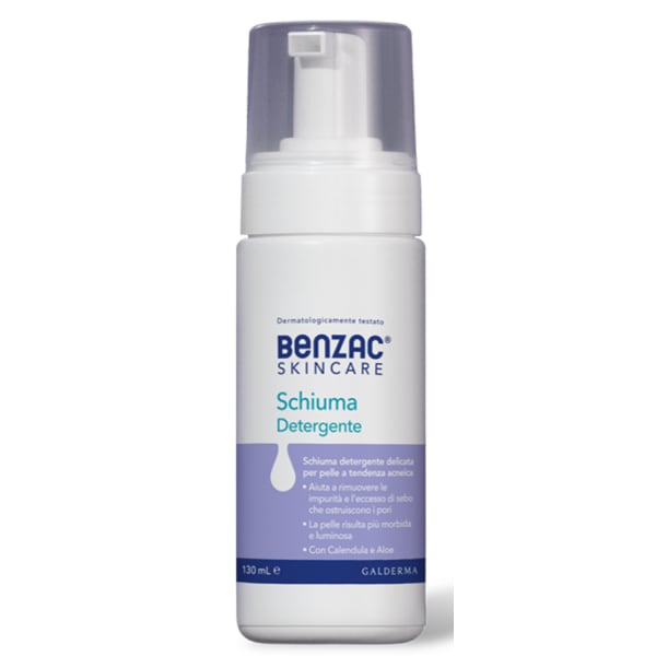 Benzac skincare schiuma det