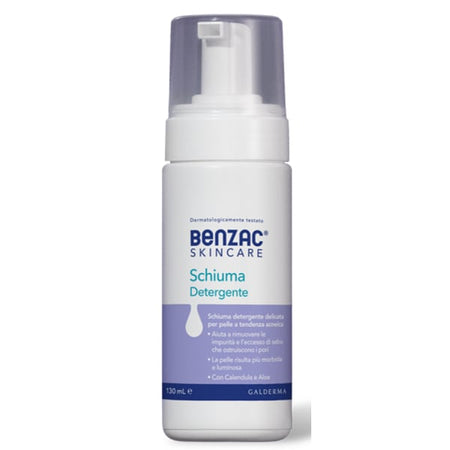 Benzac skincare schiuma det
