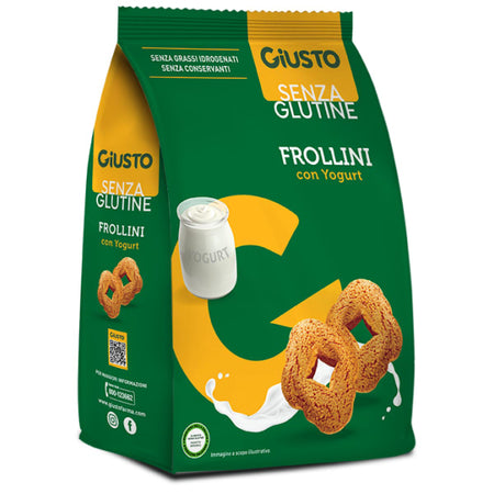 Giusto s/g frollini yogurt250g
