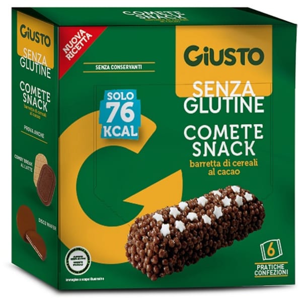 GIUSTO S/G COMETE SNACK 6CONF