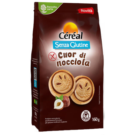 Cereal sg cuor di nocciola160g